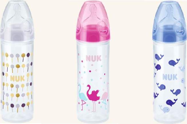 NUK NEW CLASSIC Láhev LOVE PP 250ml SI V2 M 741625