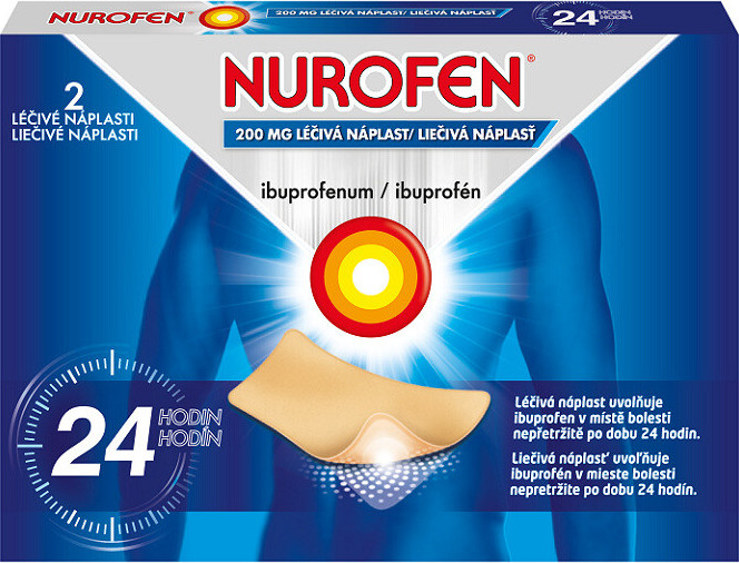 NUROFEN 200MG léčivé náplasti 2