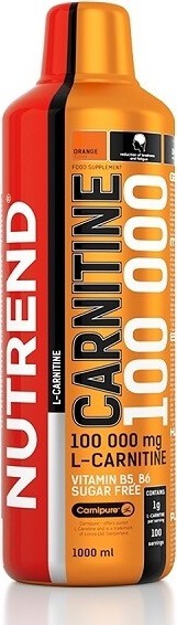 NUTREND Carnitine 100 000 pomeranč 1000ml