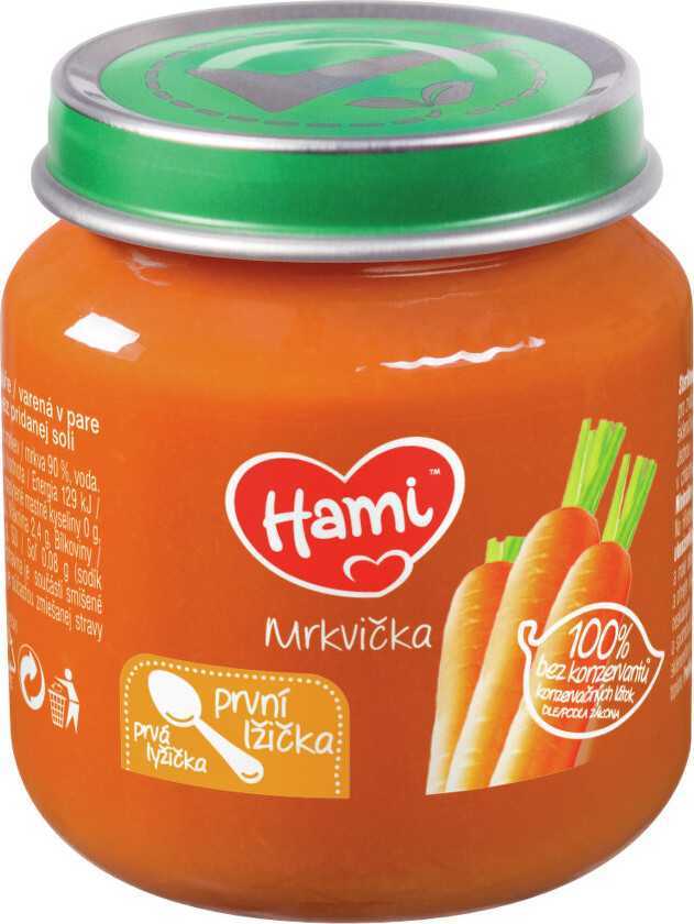 NUTRICIA Hami první lžička mrkvička 125 g