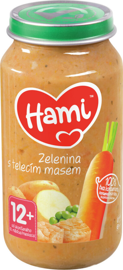 NUTRICIA Hami roláda zelenina telecí maso 250 g