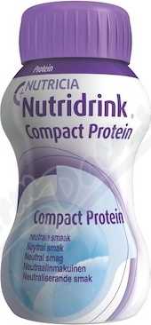 NUTRIDRINK COMPACT PROTEIN S PŘÍCHUTÍ NEUTRÁLNÍ perorální roztok 4X125ML