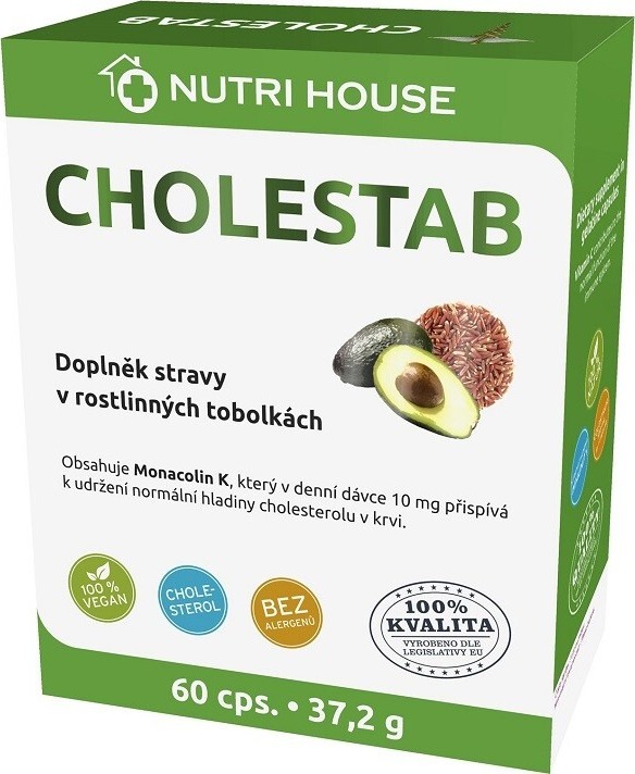 NUTRIHOUSE Cholestab 60 kapslí