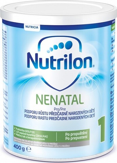 NUTRILON 1 NENATAL POST DISCHARGE perorální prášek pro přípravu roztoku 1X400G