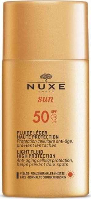 NUXE SUN Fluid SPF50 na opalování na obličej 50ml