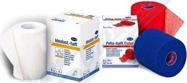 Obin.elast.Idealast-haft color 10cmx4m/1ks červená