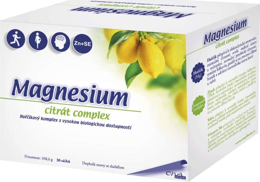 OnaPharm Magnesium Citrát 30 sáčků