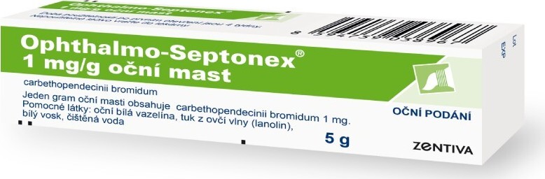 OPHTHALMO-SEPTONEX 1MG/G oční podání mast 5G