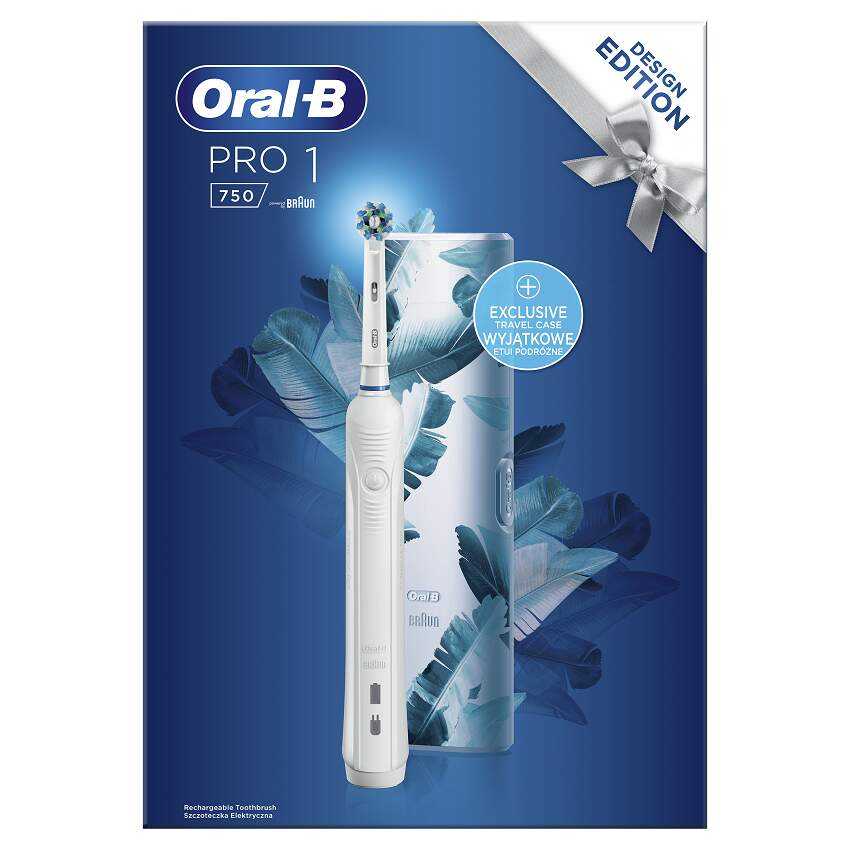 Oral-B Elektrický kartáček Pro 750 CrossAction + cestovní pouzdro