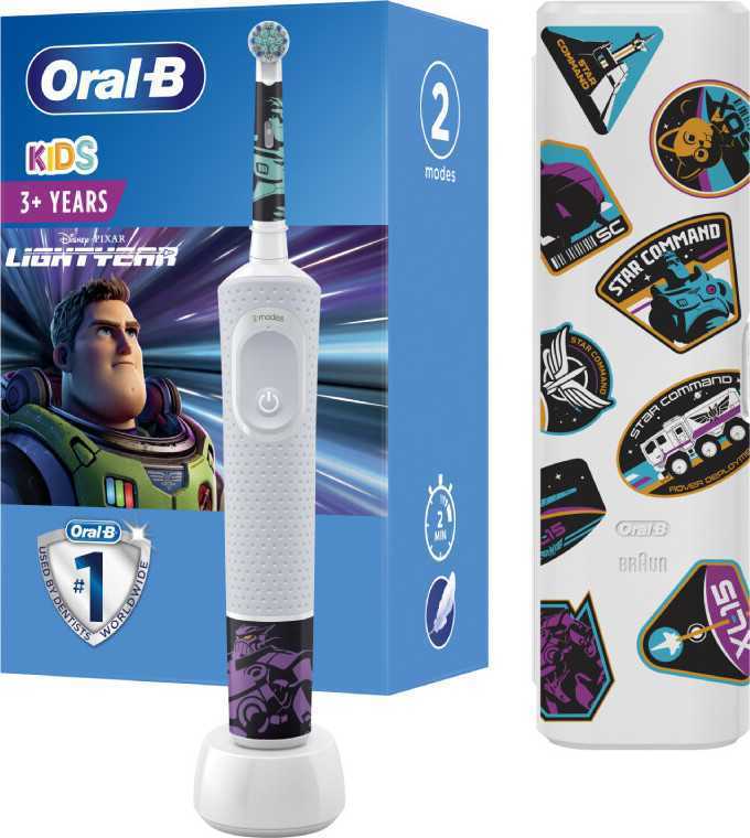 Oral-B Kids Lightyear dětský elektrický zubní kartáček + pouzdro