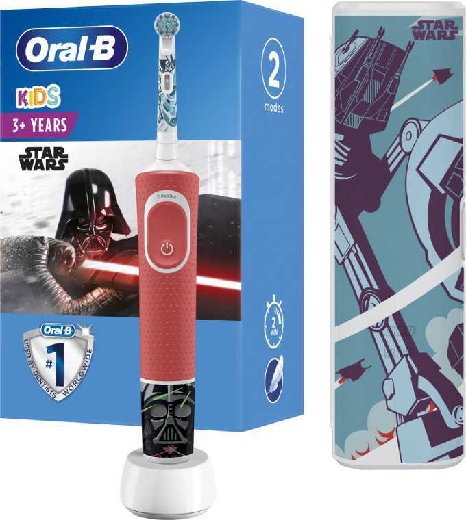 Oral-B Kids Star Wars dětský elektrický zubní kartáček + pouzdro