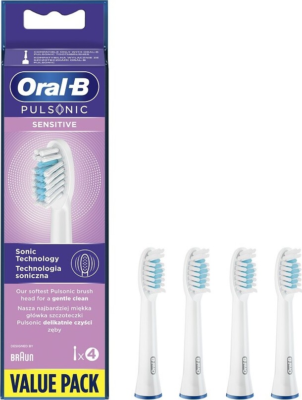 Oral-B Pulsonic Sensitive náhradní hlavice 4 ks