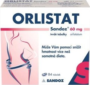 ORLISTAT SANDOZ 60MG tvrdé tobolky 84 I