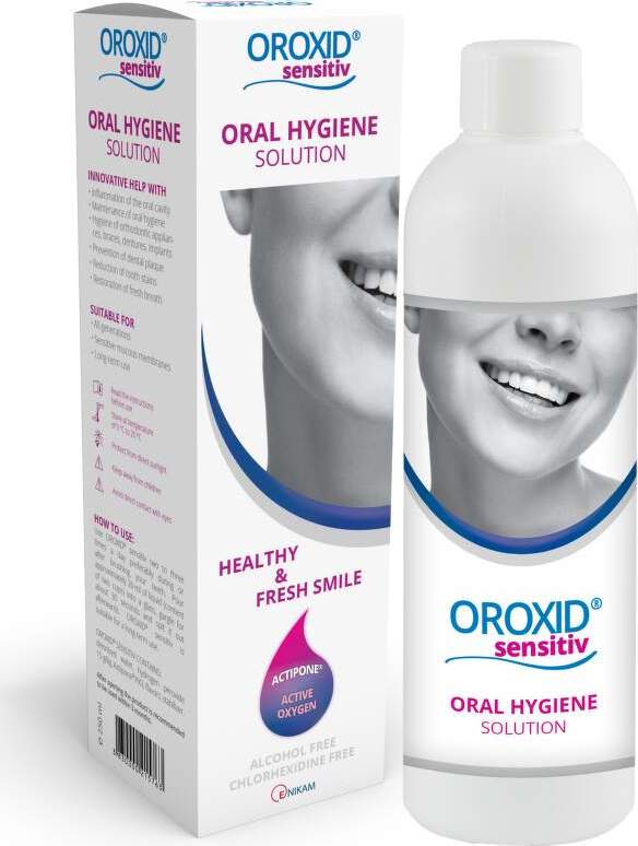 OROXID sensitiv roztok 250 ml pro ústní hygienu