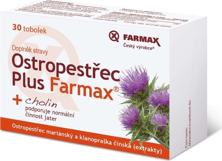 Ostropestřec Plus Farmax tob.30