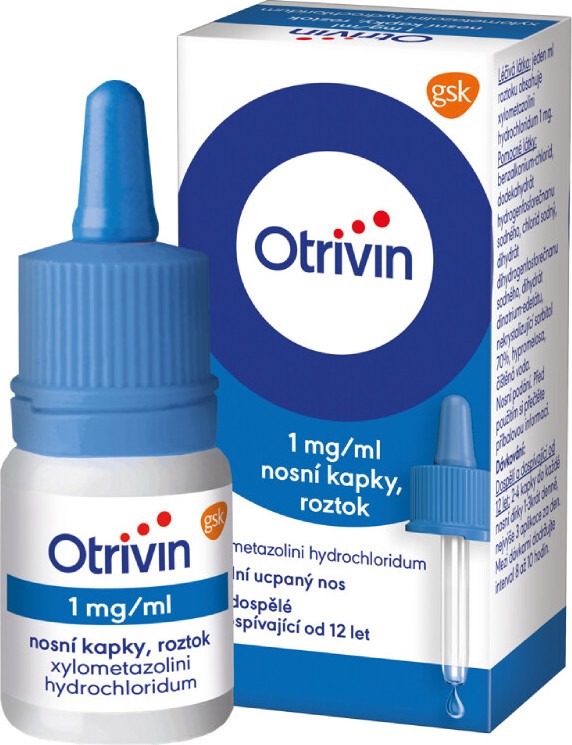 OTRIVIN 1MG/ML nosní podání kapky