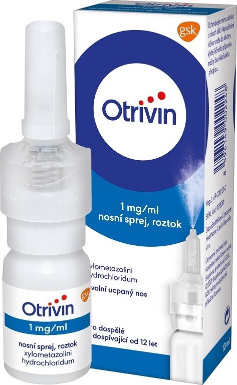 OTRIVIN 1MG/ML nosní podání sprej