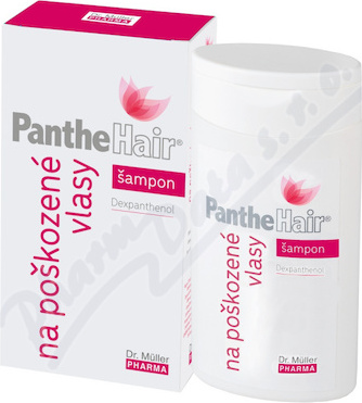 Panthehair šampon na poškozené vlasy NEW 200ml Dr.Müller