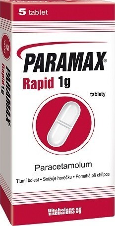 PARAMAX RAPID 1G neobalené tablety 5