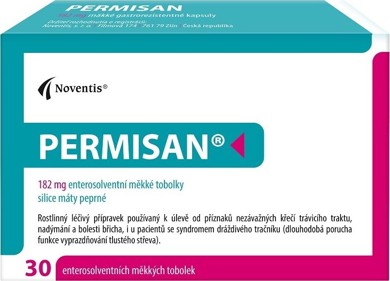 PERMISAN 182MG enterosolventní měkké tobolky 30