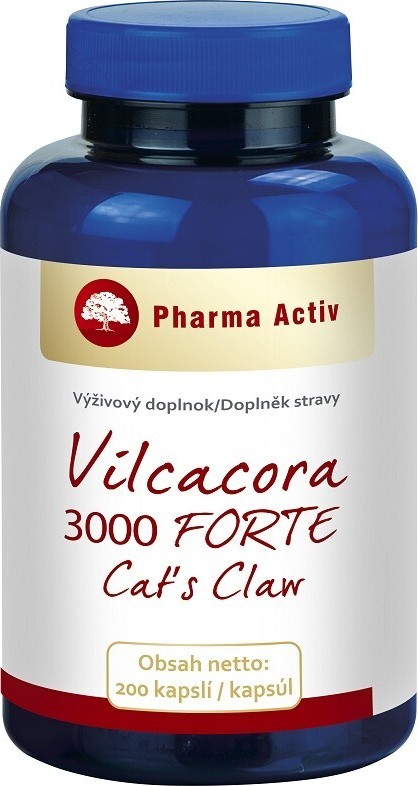 Pharma Activ Vilcacora 3000 Forte Cat´s Claw 200 kapslí