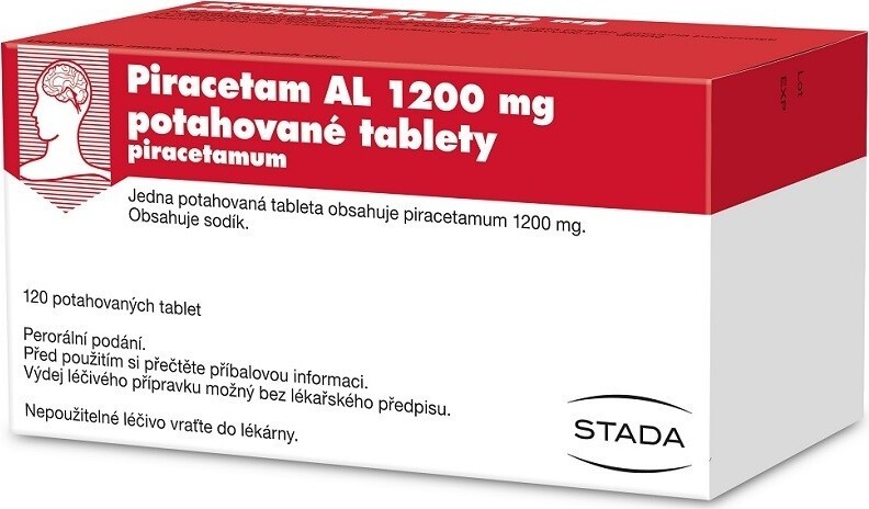 PIRACETAM AL 1200MG potahované tablety 120