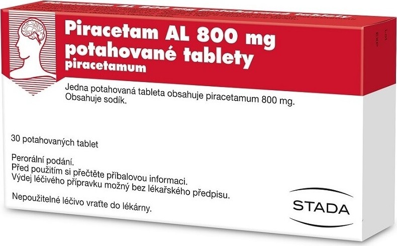 PIRACETAM AL 800MG potahované tablety 30