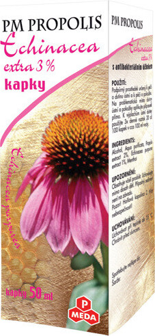 PM Propolis Echinacea extra 3% kapky 50ml