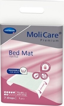 Podložka MoliCare Bed Mat 7 kapek textilní se záložkami 75x85 cm 1 ks