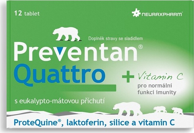 Preventan Quattro 12 tablet