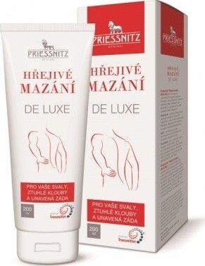 Priessnitz Hřejivé mazání DeLuxe 200ml