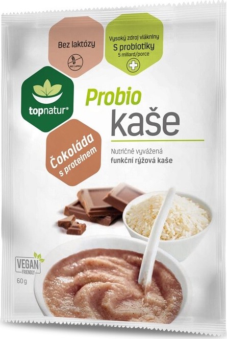 Probio kaše čokoláda s proteinem 60g TOPNATUR