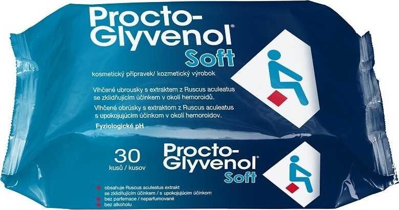 Procto-Glyvenol Soft - vlhčené ubrousky 30ks