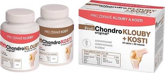 ProfiChondro Original Klouby + Kosti tbl.60+tob.60