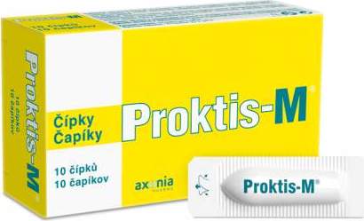 PROKTIS-M rektální čípky 10x2g