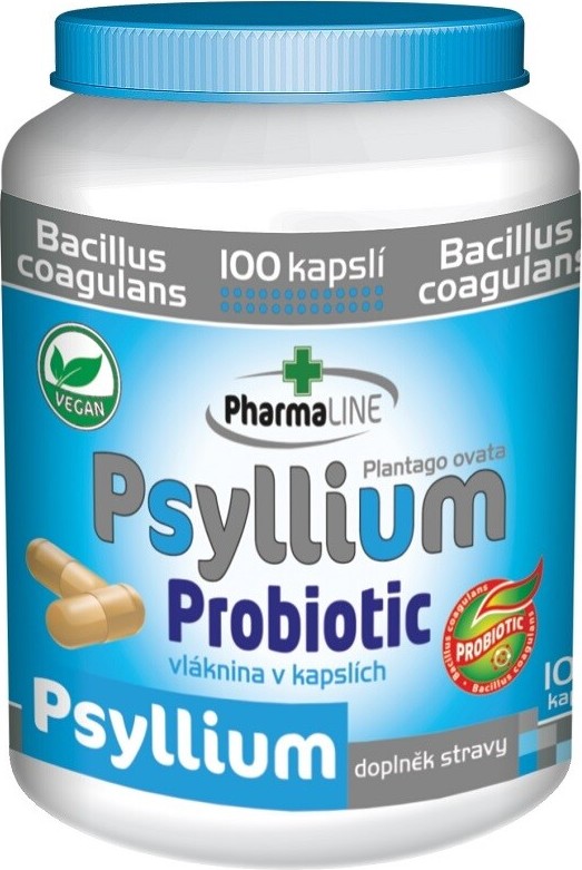 Psyllium Probiotic 100 kapslí