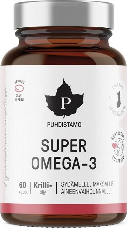 Puhdistamo Super Omega 3 cps.60