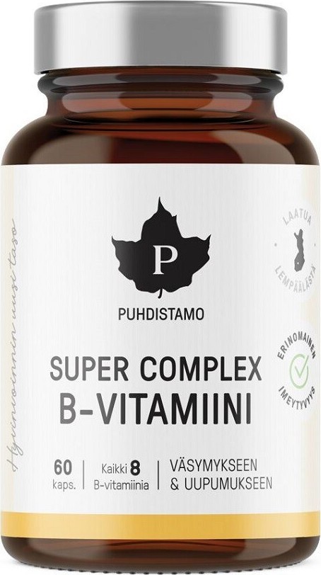 Puhdistamo Super Vitamin B Komplex cps.60
