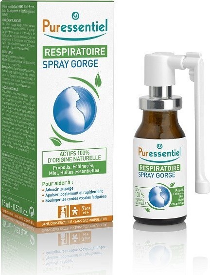 Puressentiel Sprej proti bolesti v krku 15 ml