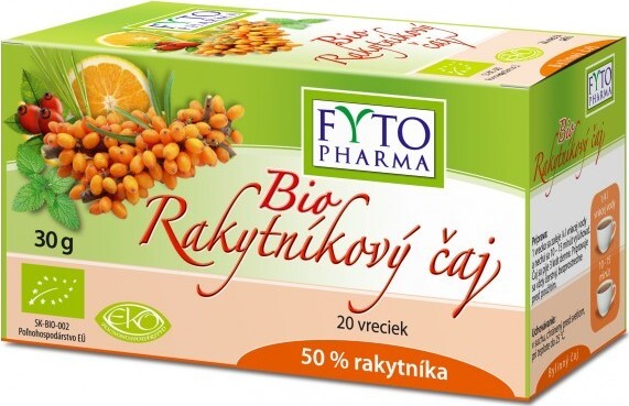 Rakytníkový čaj BIO 20x1.5g Fytopharma