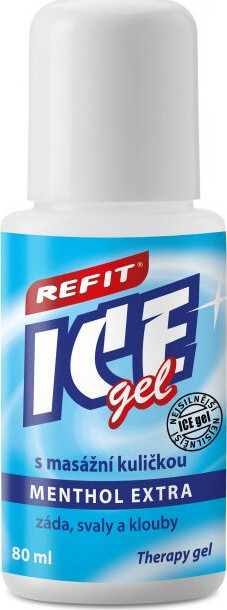 Refit Ice gel Menthol Extra roll-on 80ml