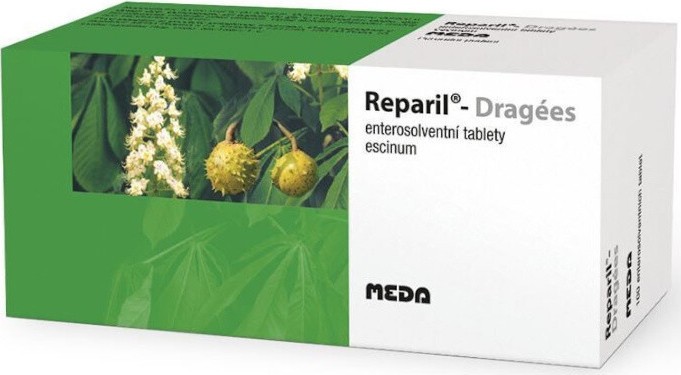 REPARIL- DRAGÉES 20MG enterosolventní tableta 100