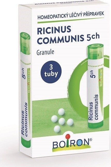 RICINUS COMMUNIS 3CH-30CH granule 3X4G