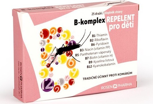 Rosen B-komplex REPELENT pro děti drg.25