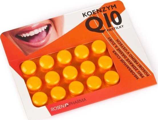 Rosen Koenzym Q10 30mg pastilky 15ks