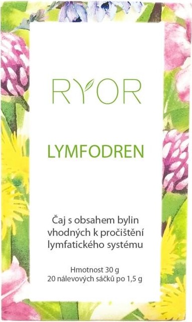 RYOR Lymfodren bylinný čaj 20x1.5g