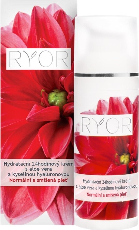 RYOR NS Hydratační 24h krém s aloe vera a kyselinou hyaluronovou 50ml
