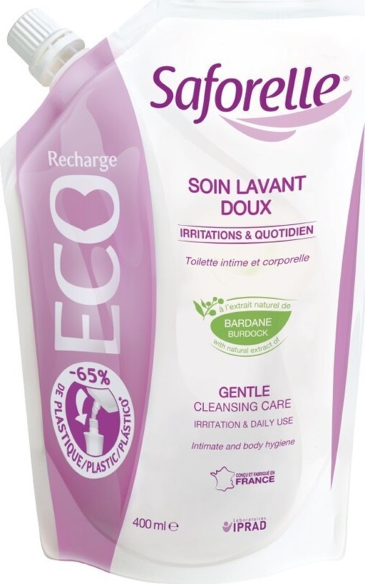 SAFORELLE jemný mycí gel 400ml ECO pack