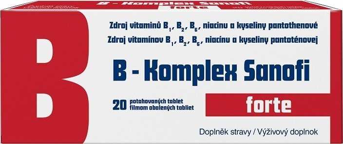 Sanofi B-Komplex Forte 20 tablet