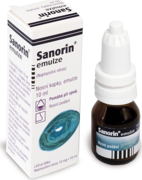 SANORIN EMULZE 1MG/ML nosní podání kapky